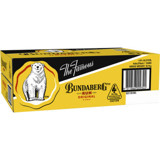 Bundaberg Rum & Cola 24pk