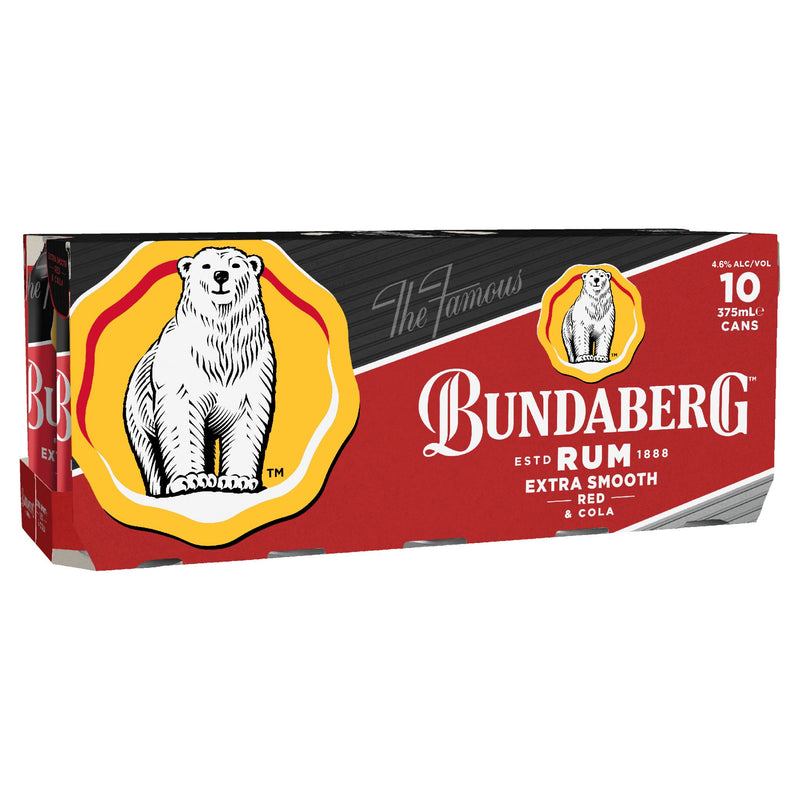 Bundy Red Can 375ml 10pk
