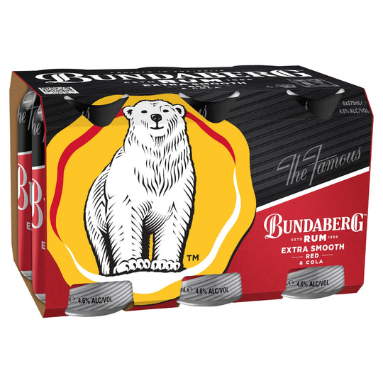 Bundy Red Can 375ml 6pk
