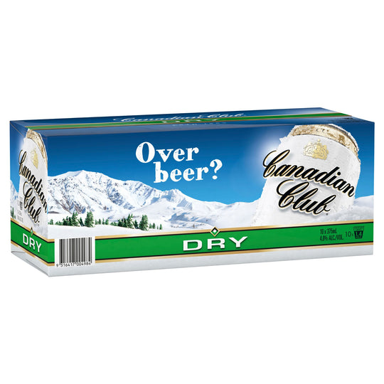 Canadian Club & Dry 10pk