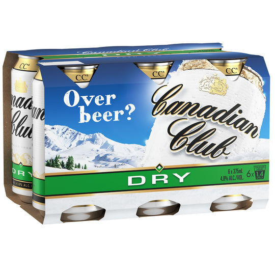 Canadian Club & Dry 6pk