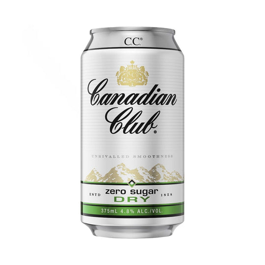 Canadian Club & Dry Zero 375ml 30pk