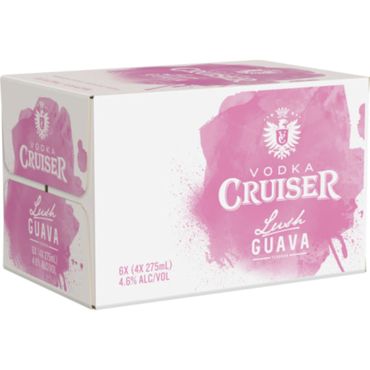 Vodka Cruiser Lush Guava 24pk