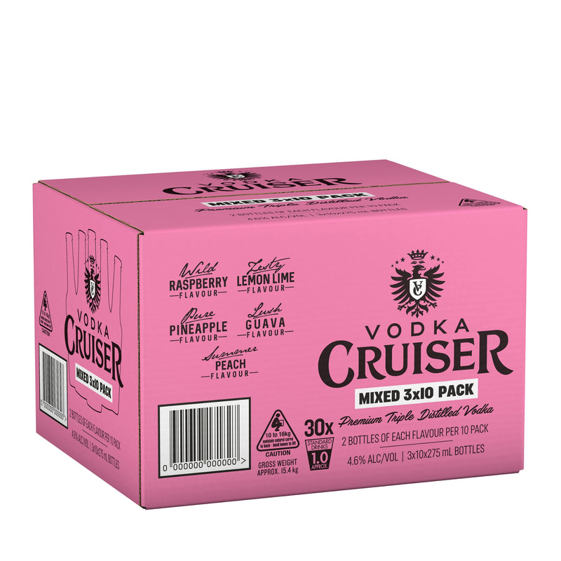Vodka Cruiser Mixed 275ml 30pk