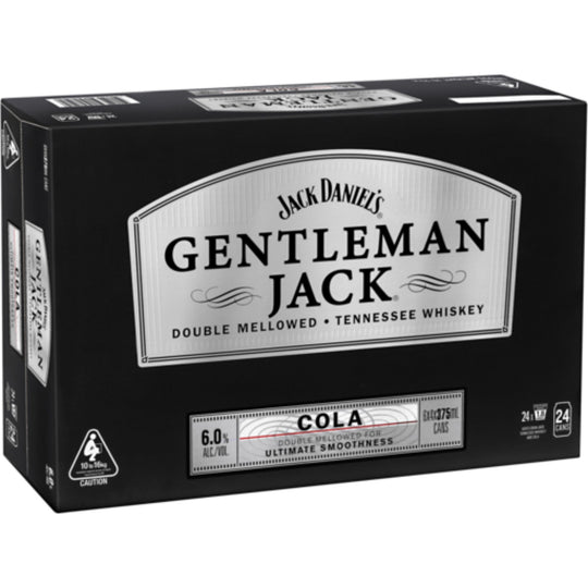 Gentleman Jack Cola Can 375ml 24pk