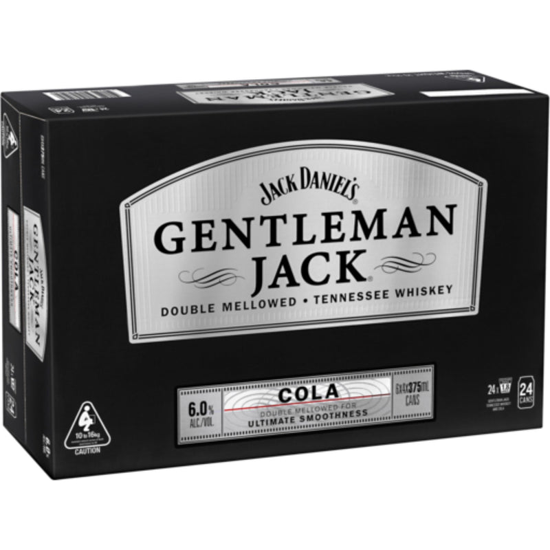 Gentleman Jack Cola Can 375ml 24pk