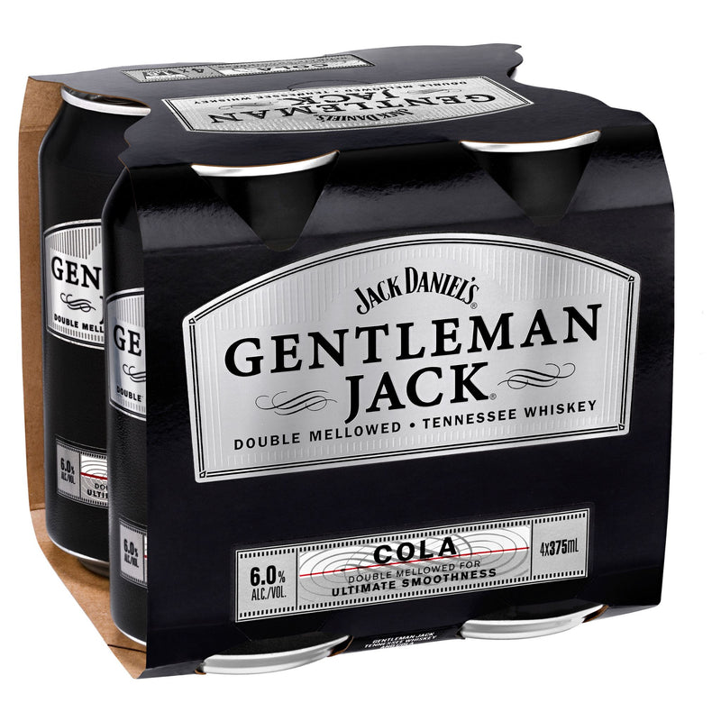 Gentleman Jack Cola Can 4Pk