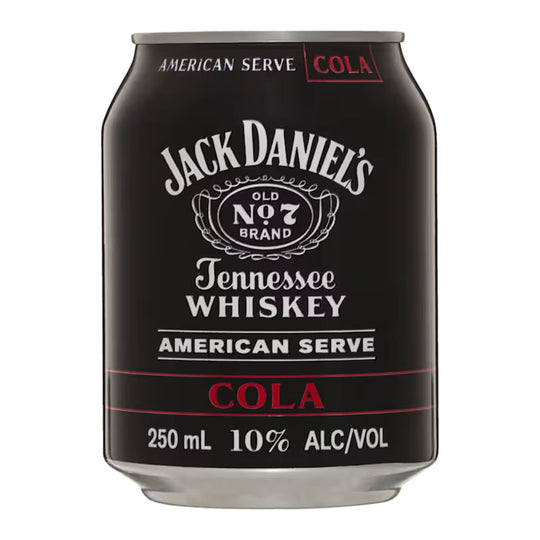 Jack Daniel’s American Serve and Cola Can 250ml