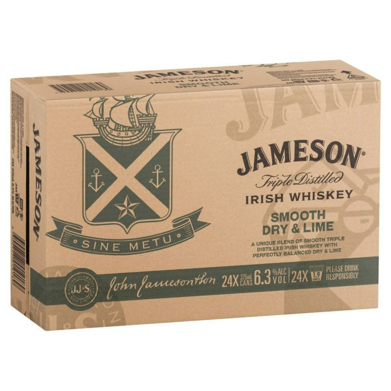 Jameson Smooth Dry & Lime 6.3% 24pk