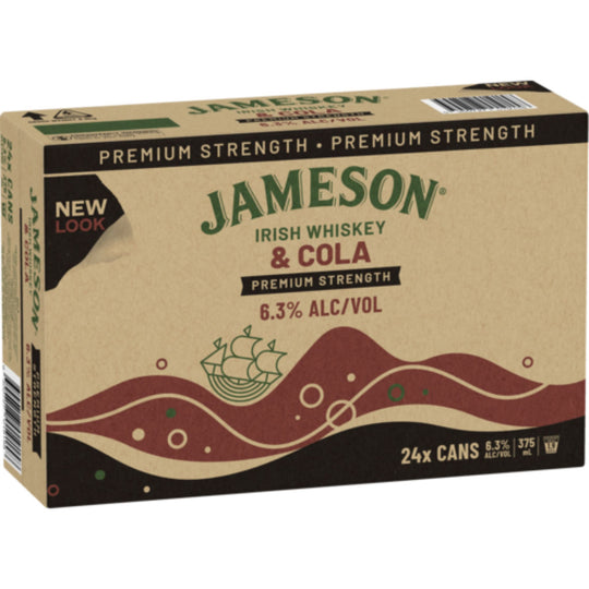 Jameson Raw 6.3% Can 24pk