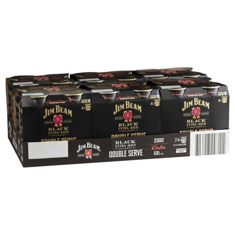 Jim Beam Double Black 375ml 24pk