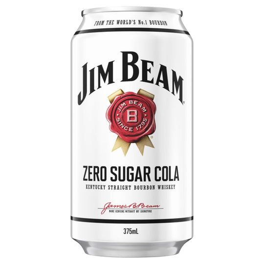 Jim Beam Zero Cola 375ml 30pk