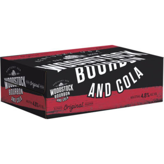 Woodstock Bourbon & Cola 4.8% 24pk