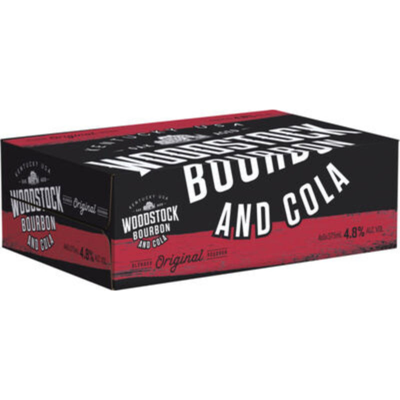 Woodstock Bourbon & Cola 4.8% 24pk