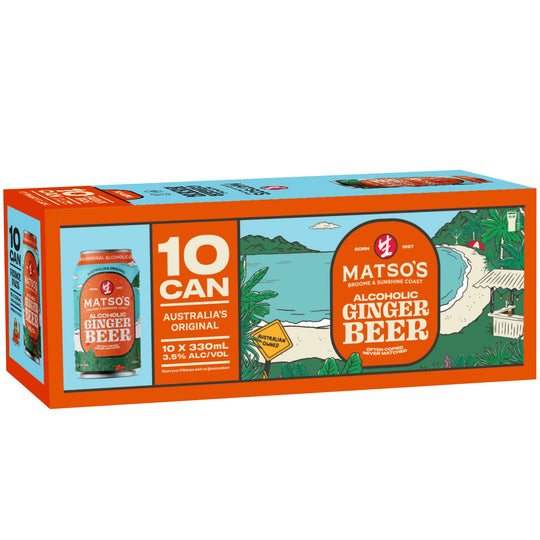 Matso's Ginger Beer 10Pk