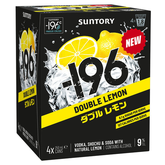 Suntory -196 9% 4pk