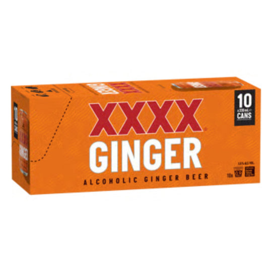 XXXX Ginger Beer 330ml 10pk