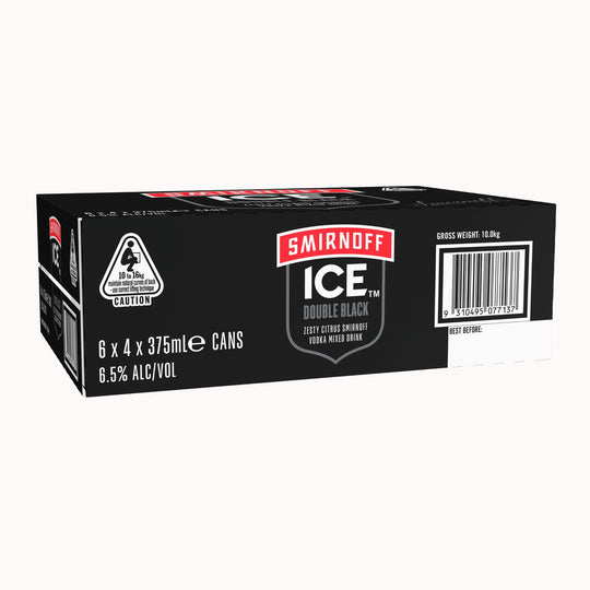 Smirnoff Ice Double Black 24pk