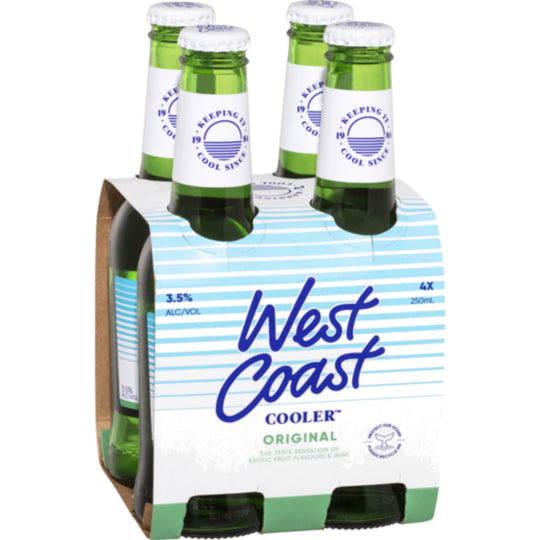 West Coast Cooler 250ml 4pk