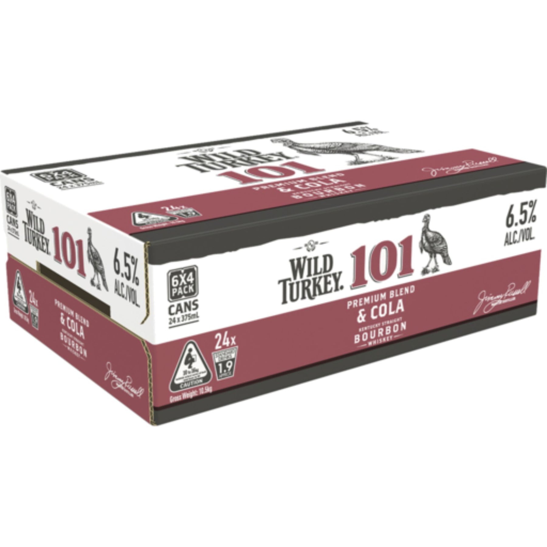 Wild Turkey & Cola 101 Can 375ml 24pk – Sense of Taste