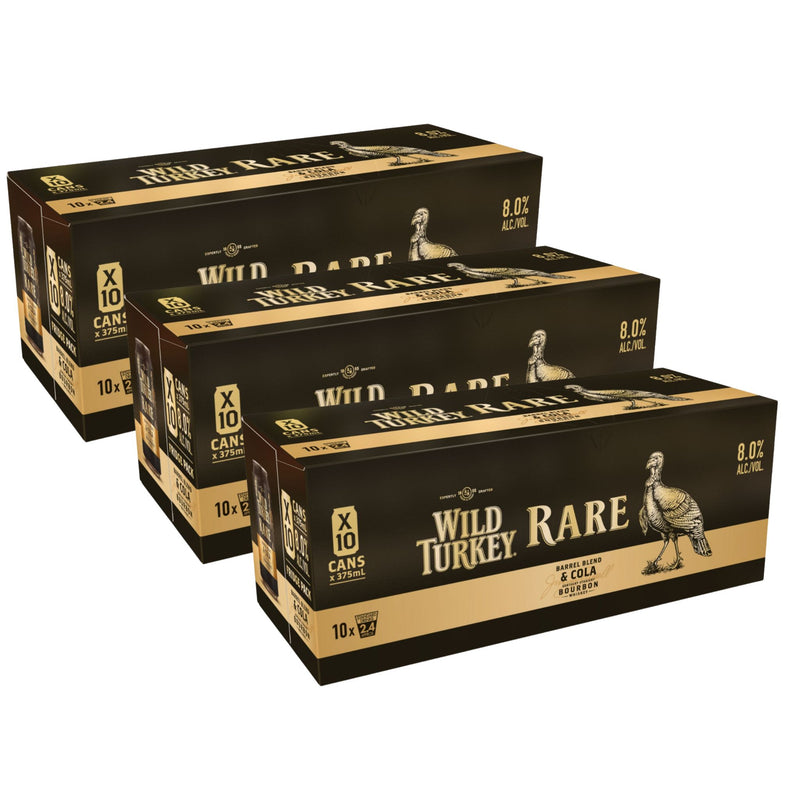 Wild Turkey Rare Bourbon & Cola 375ml 30pk