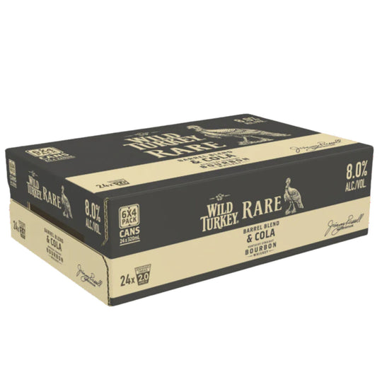Wild Turkey Rare Bourbon & Cola 24pk