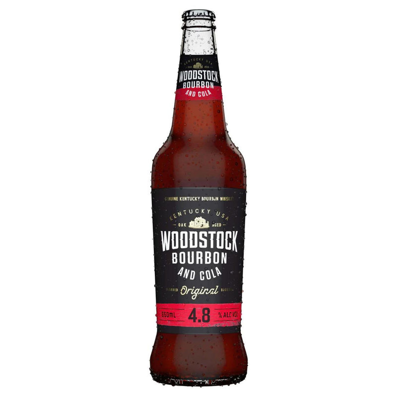 Woodstock Bourbon & Cola 4.8% 660ml