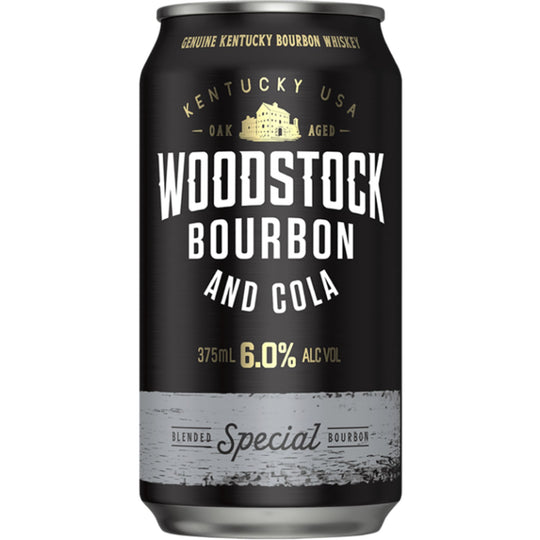 Woodstock Bourbon & Cola 6% 375ml 30pk