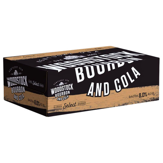 Woodstock Bourbon & Cola 8% 375ml 30pk