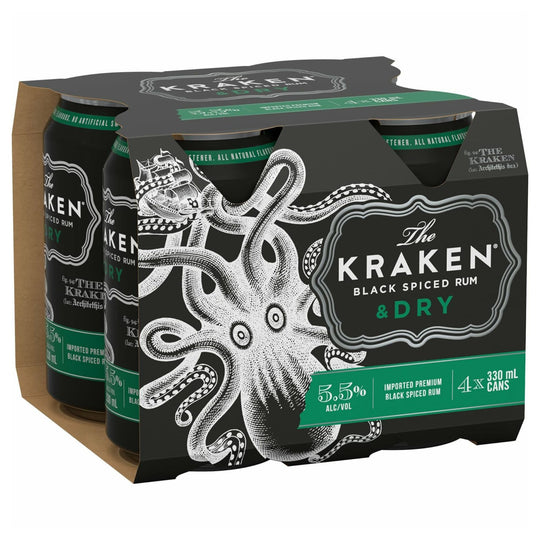 Kraken & Dry 4pk