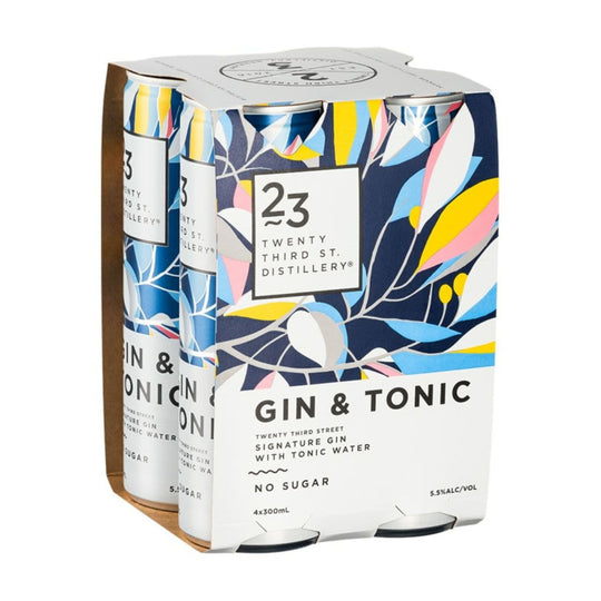 23rd Street Gin and Tonic 4pk