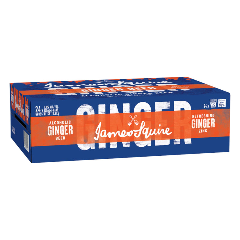 James Squire Ginger Beer Can 330ml 24pk