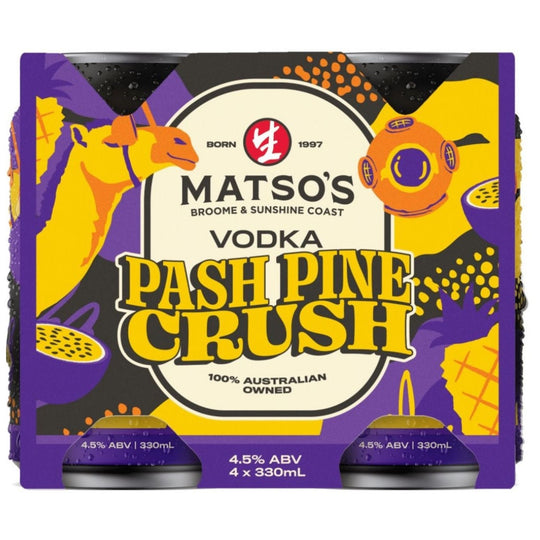 Matso's Pash Pine Crush 4x330ml