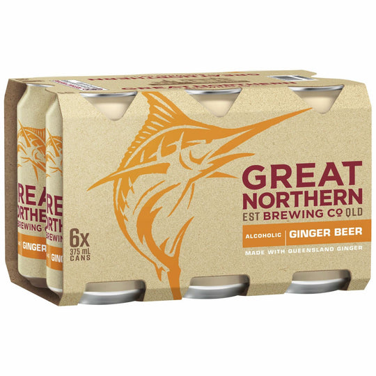 Great Northern Ginger Beer 375ml 6pk