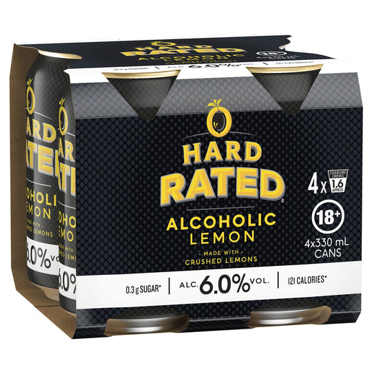 Hard Rated 6% 4pk