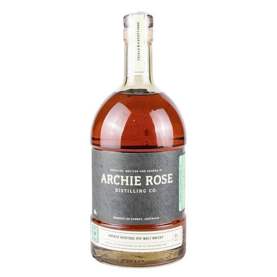 Archie Rose Smoked Heritage Rye Malt Australian Whisky