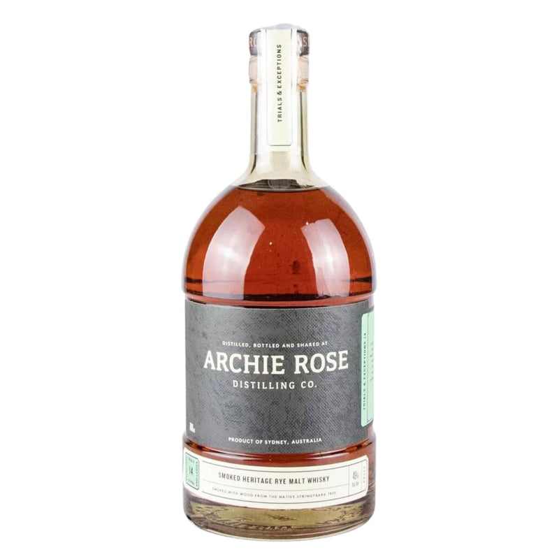 Archie Rose Smoked Heritage Rye Malt Australian Whisky