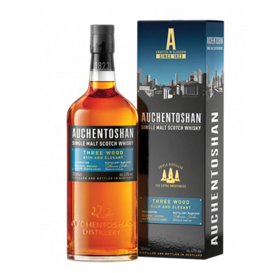 Auchentoshan Three Wood Single Malt Scotch Whisky