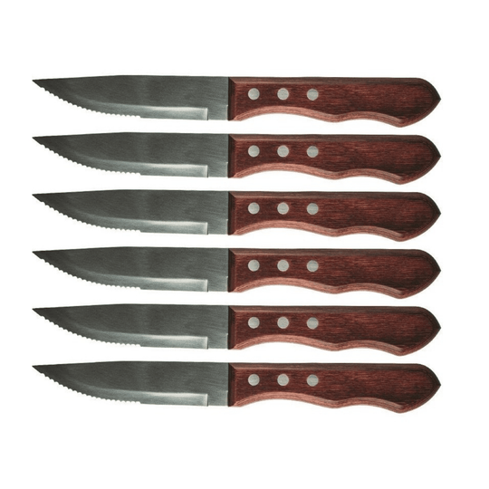 Avanti 6 Piece Jumbo Steak Knife Set