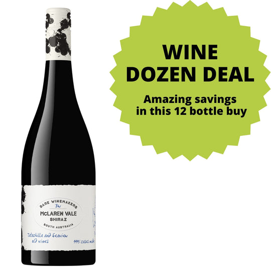 Bare Winemakers Shiraz DOZEN DEAL