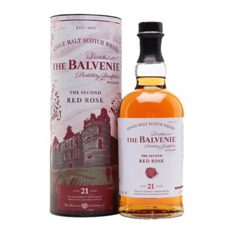 Balvenie 21 Year Old The Second Red Rose Single Malt Scotch Whisky