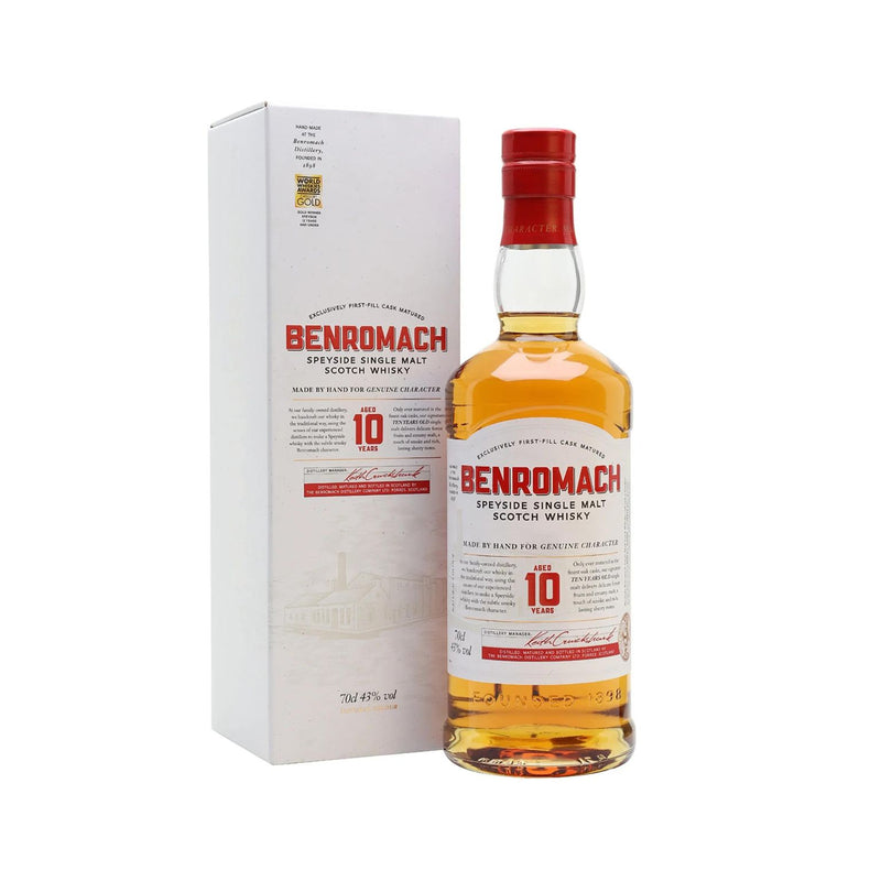 Benromach 10 Year Old Single Malt Scotch Whisky