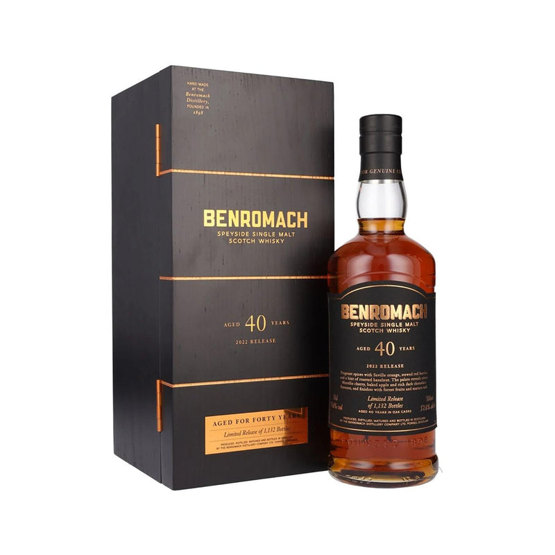 Benromach 40 Year Old Single Malt Scotch Whisky