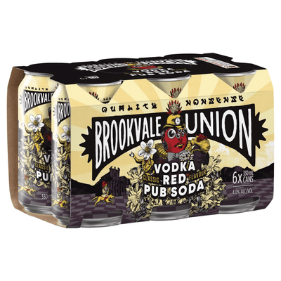 Brookvale Union Red Pub Soda 330ML