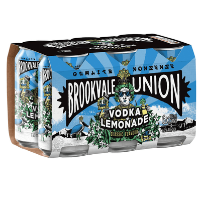 Brookvale Union Vodka Lemonade Can 330ML