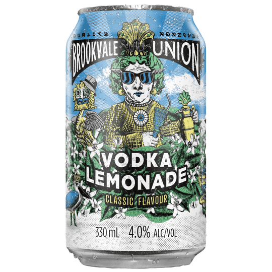 Brookvale Union Vodka Lemonade Can 330ML