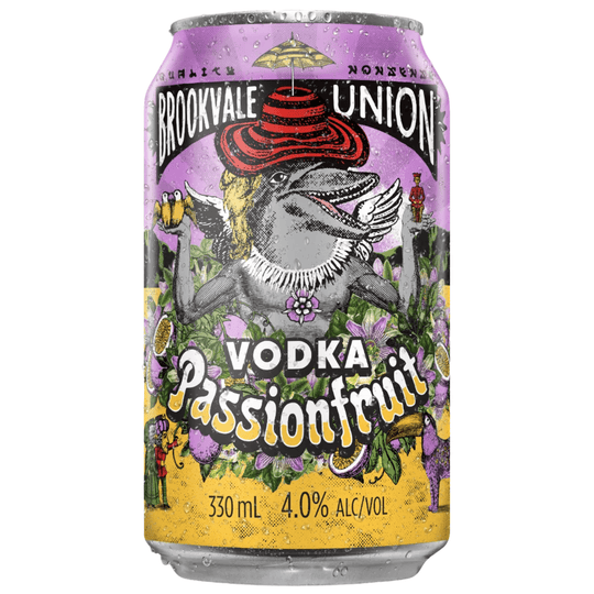 Brookvale Union Vodka Passionfruit Can 330ML