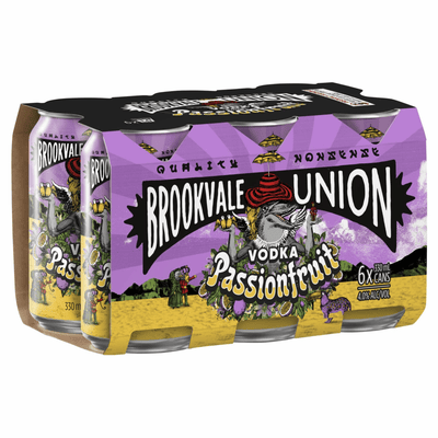 Brookvale Union Vodka Passionfruit Can 330ML