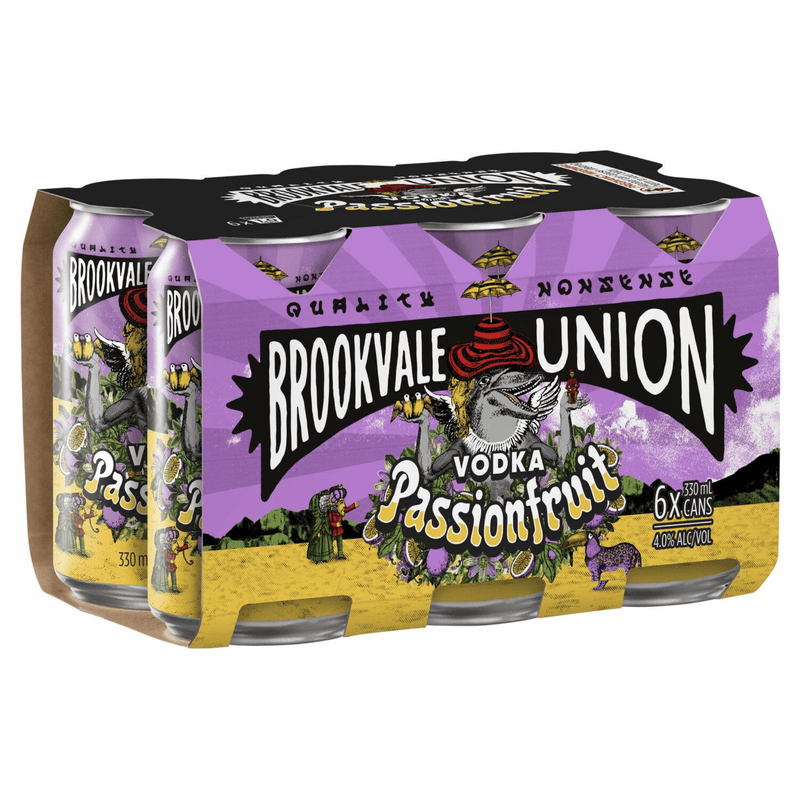 Brookvale Union Vodka Passionfruit Can 330ML