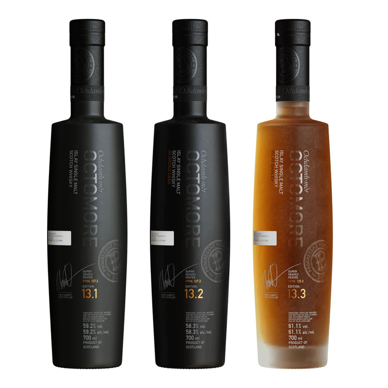 Bruichladdich Octomore Scotch Whisky Bundle - Limited Time Offer